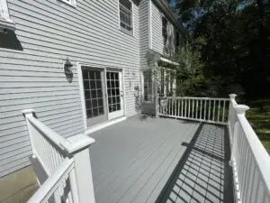Custom Deck Rebuild with Lattice Enclosure in Guilford