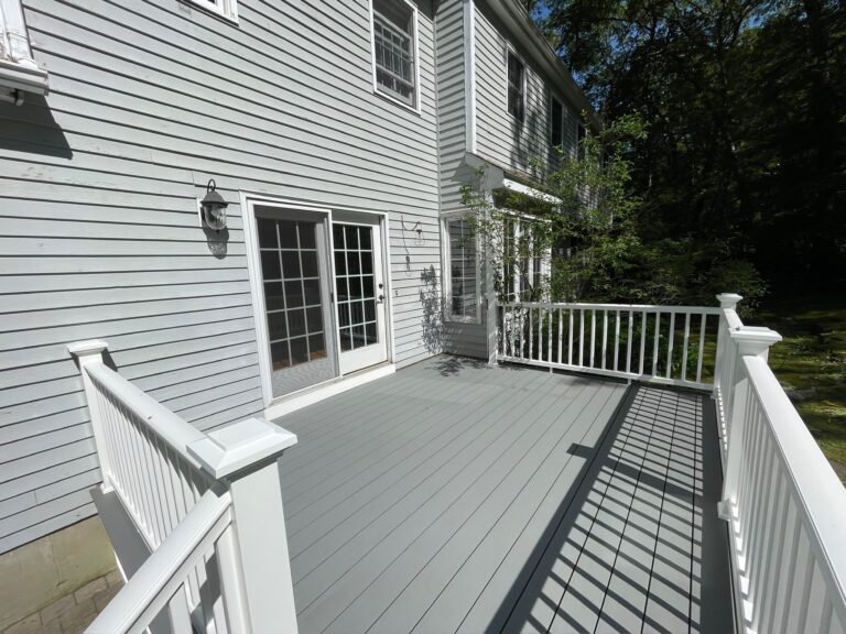 Custom Deck Rebuild with Lattice Enclosure in Guilford