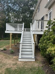 Custom Deck Build in Guilford