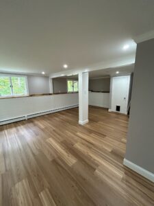 Basement Renovation in Killingworth