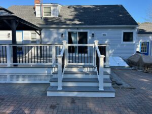 Composite Deck Building in Clinton
