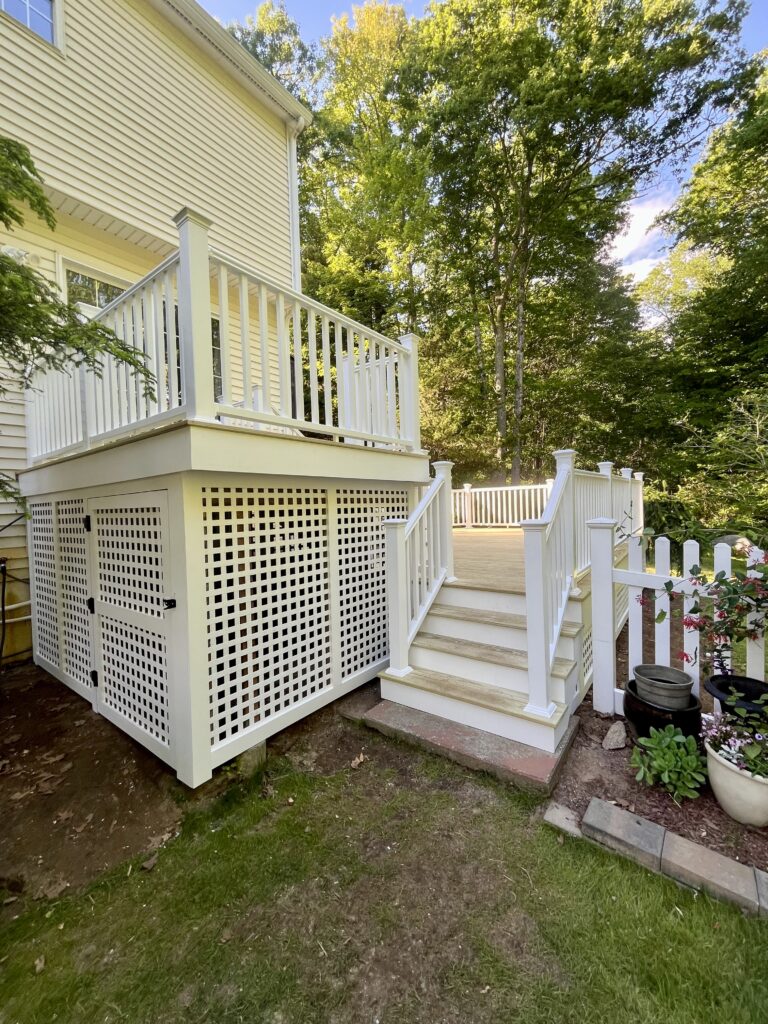 Deck Rebuild Project in Clinton — deck repair