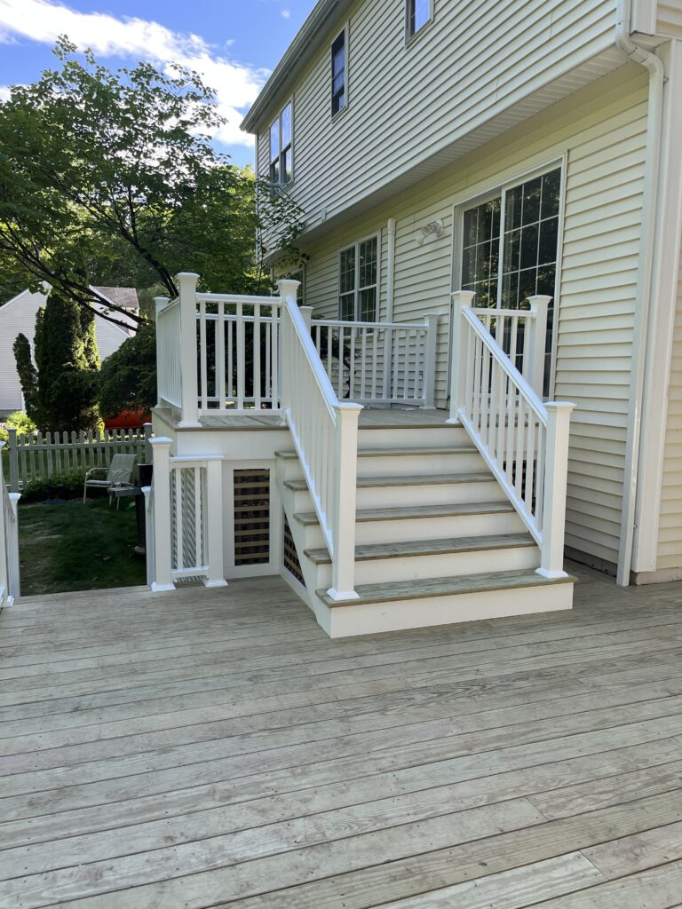 Deck Rebuild Project in Clinton — deck rebuild services