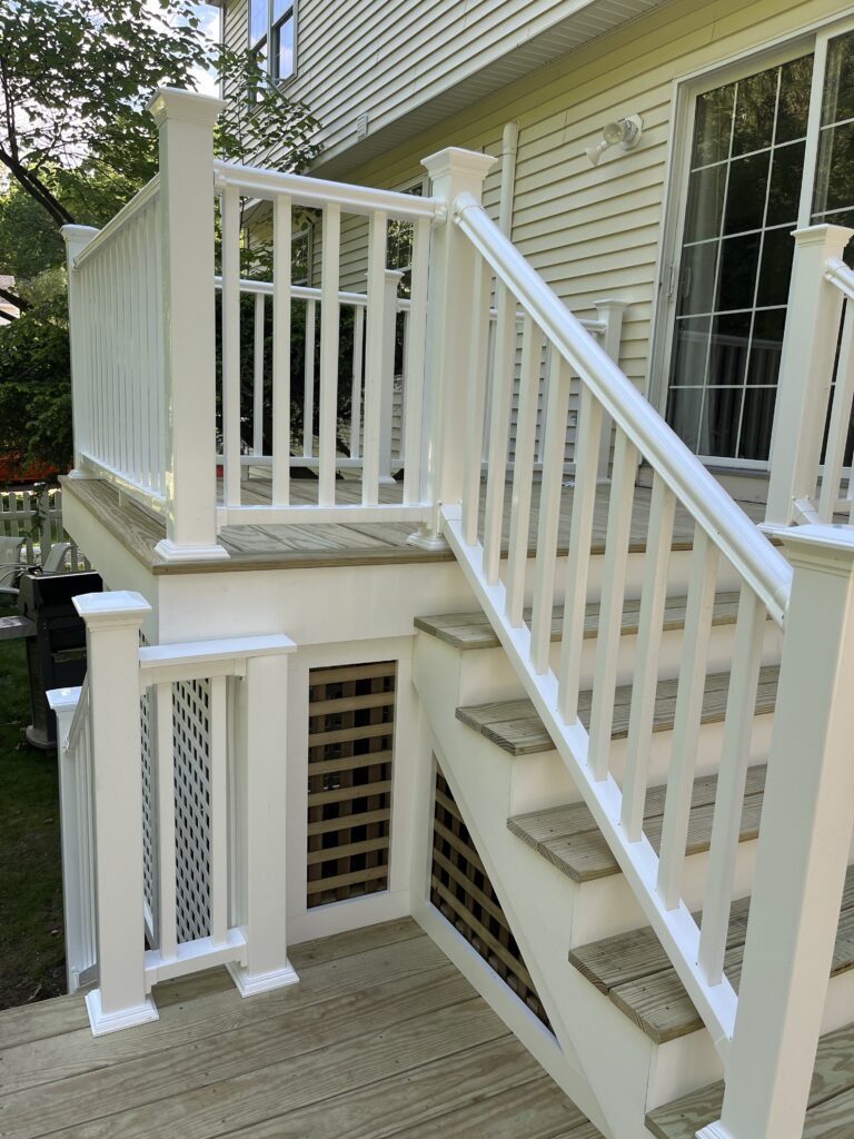 Deck Rebuild Project in Clinton — deck rebuild
