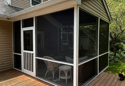 Screened in Porch Update in Madison