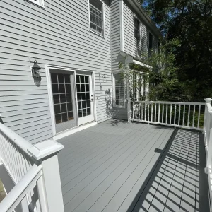 Custom Deck Rebuild with Lattice Enclosure in Guilford