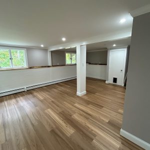 Basement Renovation in Killingworth